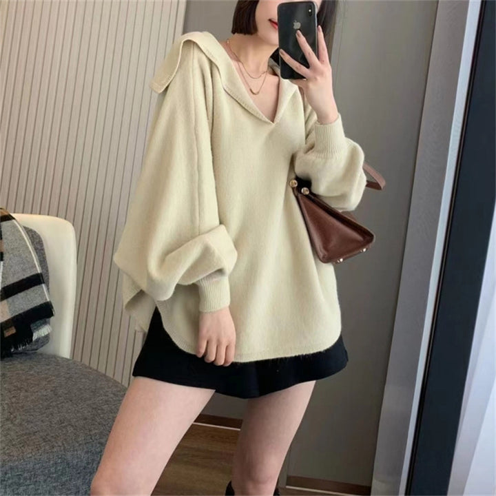 Kvinder's fashionable hoodie med voluminøse ærmer og elegant snit Stilla