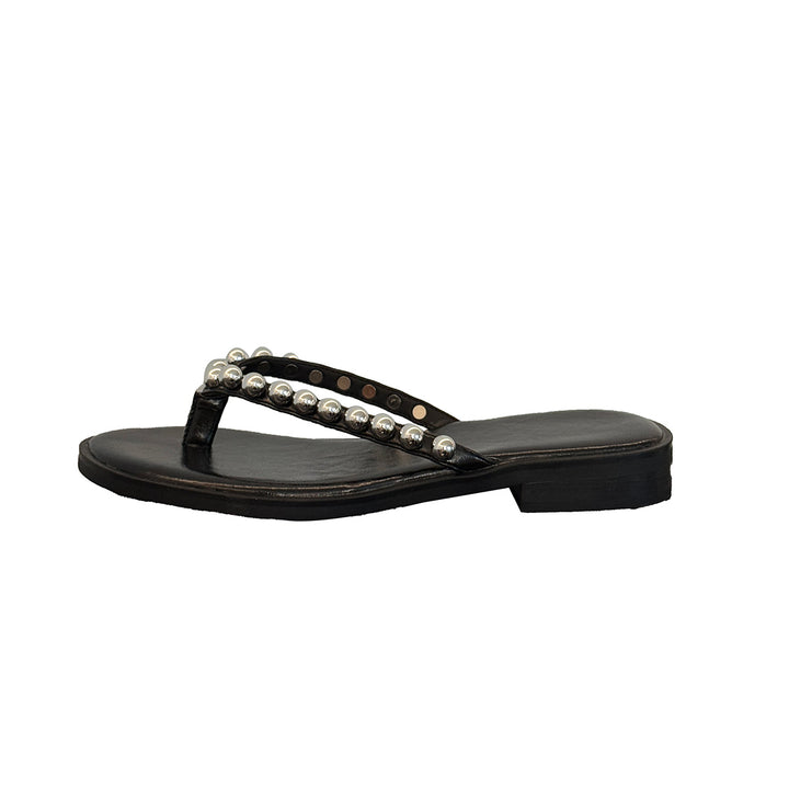 Femme Stilfulde Dekorative Flip-Flops Stilla