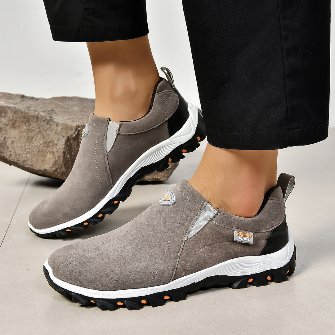 Dame Slip-On Sport-sko med skridsikker sål Stilla