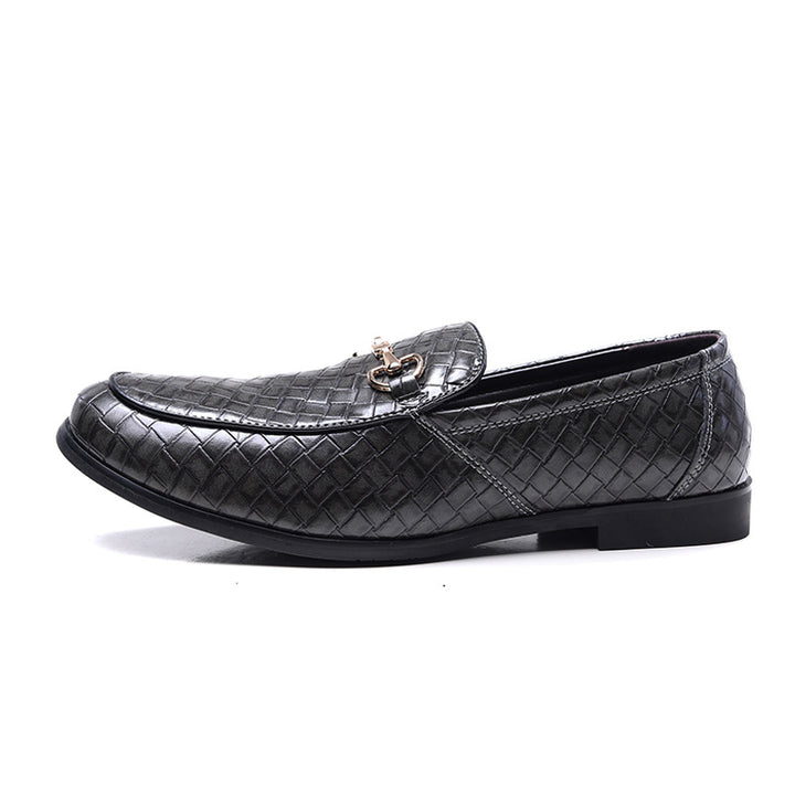 Mændemode-Forward quiltede loafers Stilla