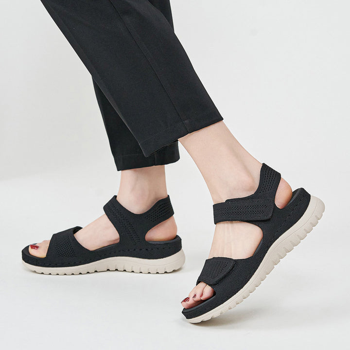 Dame behagelige sandaler med justerbare remme Stilla