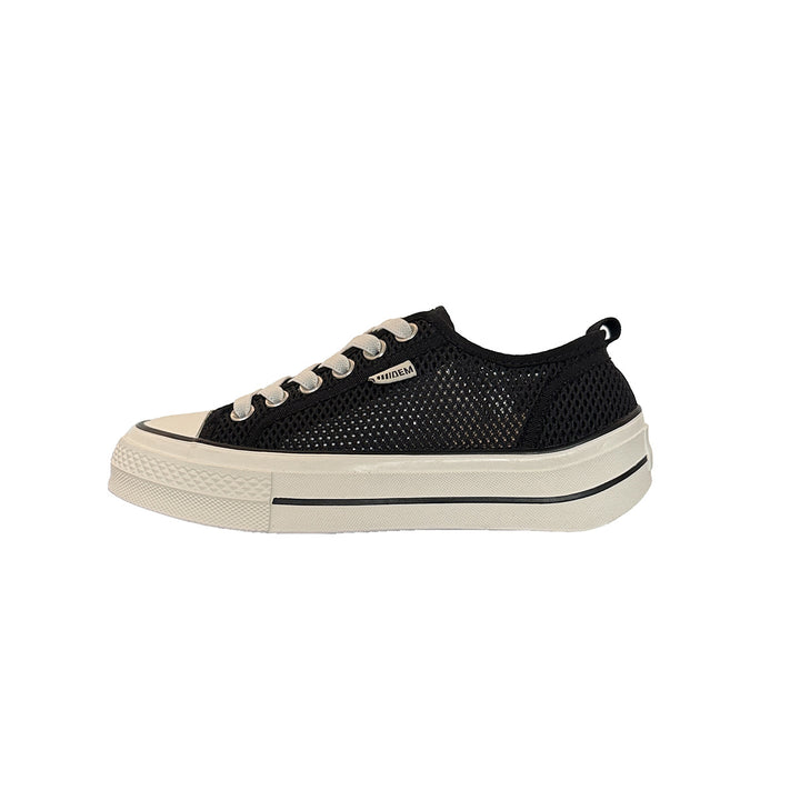 Damer åndbare mesh snørresneakers med stilfuld sål Stilla