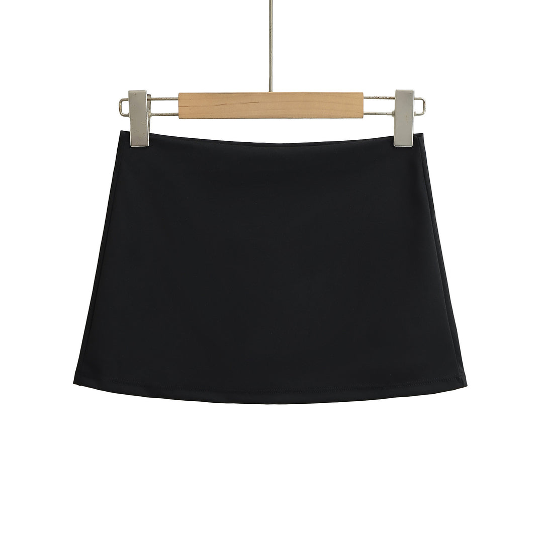 Dame sporty mini nederdel lavet af åndbart materiale med elastisk talje Stilla