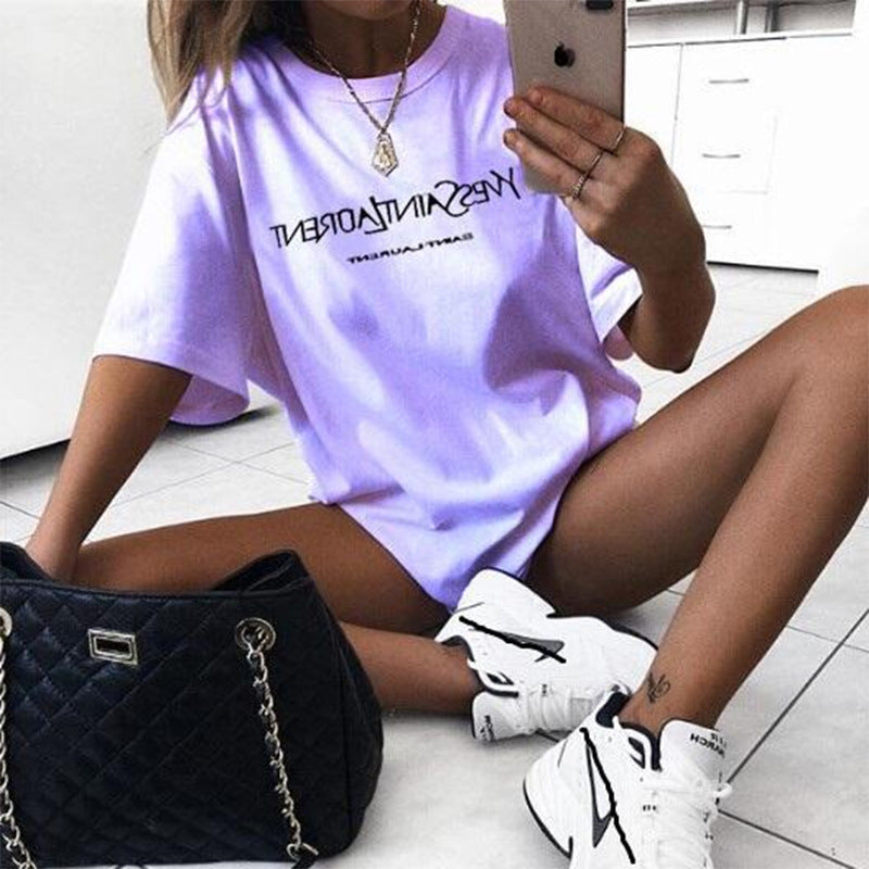 Dame Oversized T-Shirt Stilla