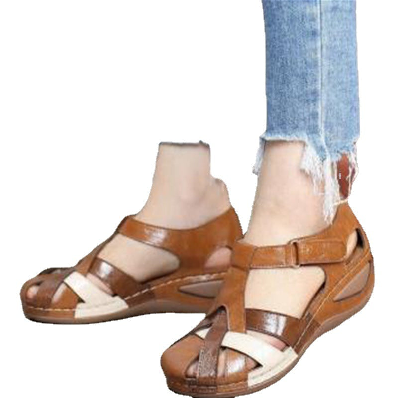 Dame sandaler med remme Komfort Stilla