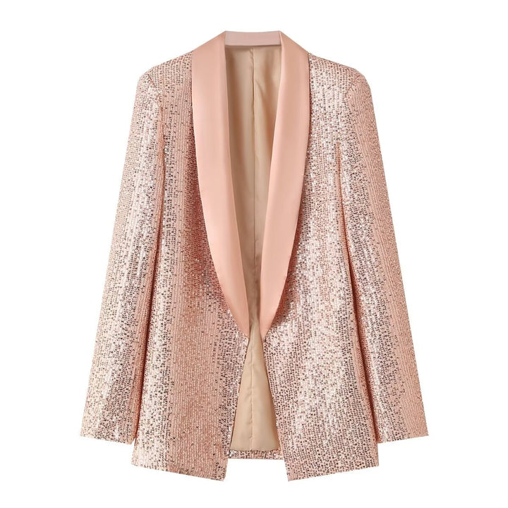 Dame elegant palietter Blazer Stilla