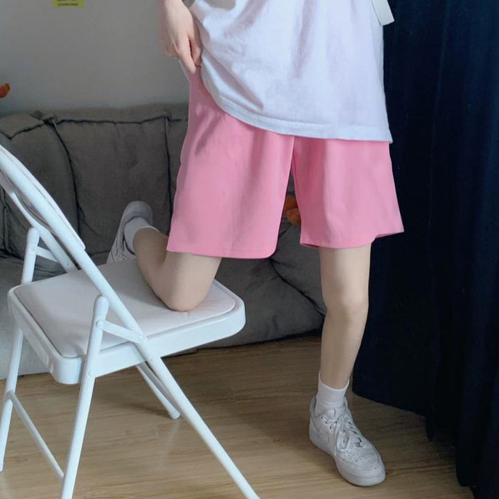 Femme Klassiske Højtaljede Lounge Shorts Stilla