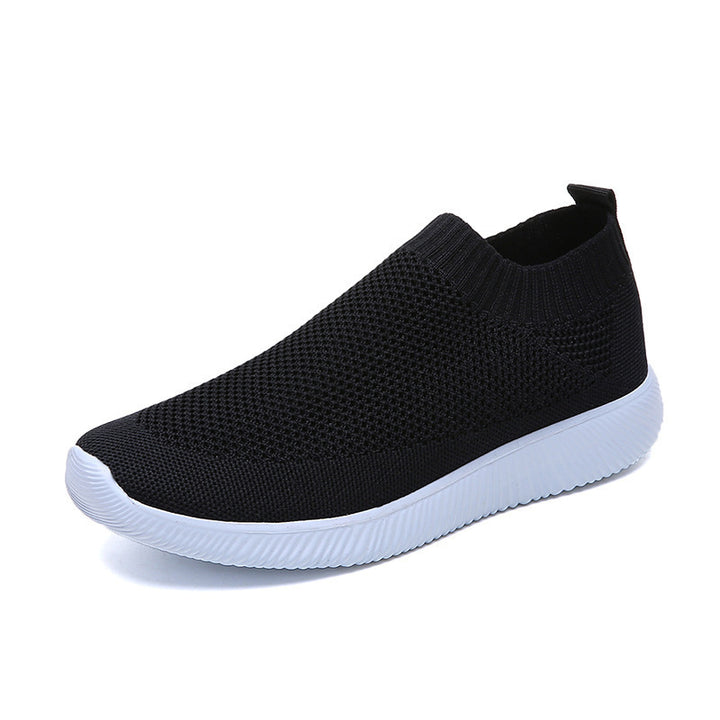 Dame Åndbare Slip-On Sportssko med elastisk Overdel Stilla