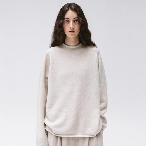 Kvinders høje hals behagelig strik sweater Stilla