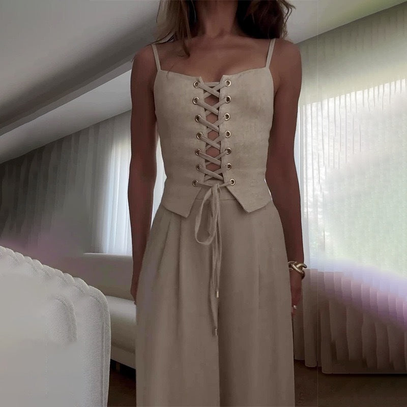 Dame Snøring Crop Top Stilla