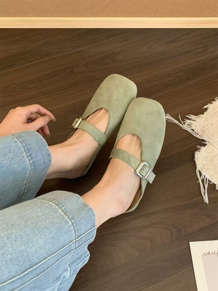 Dame Stilfulde Chunky Hælede Slide Mules Stilla