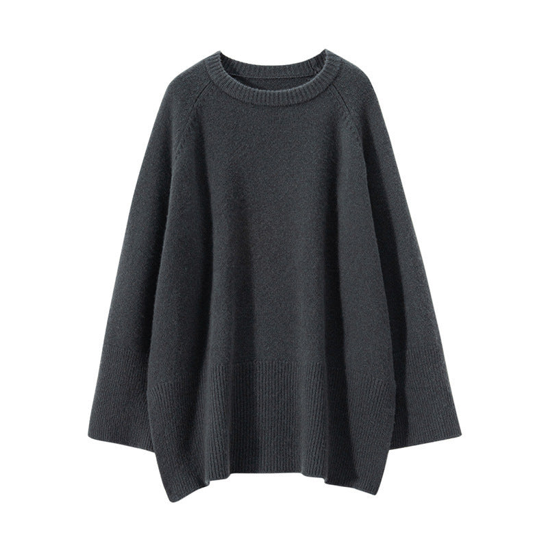 Dame chunky striktrøje med oversized design og voluminøse ærmer Stilla