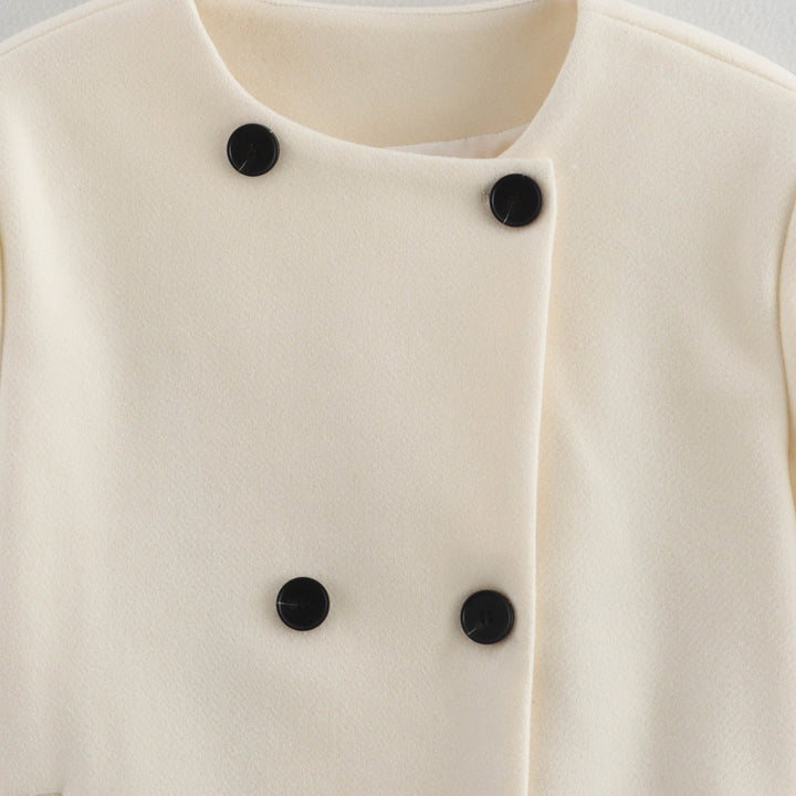 Femme Dobbeltbrystet Ullblazer Stilla