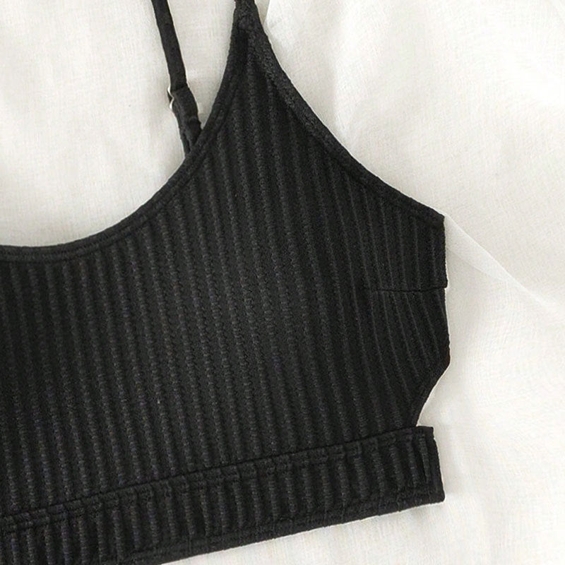 Dame Triangel-Bikini-sæt med justerbare stropper og høj benudskæring Skovae
