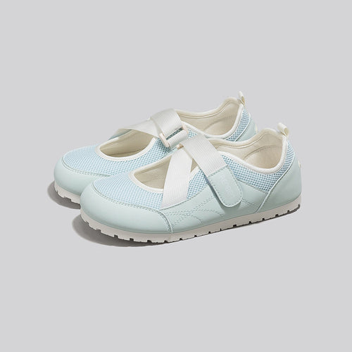Dame fritids sneakers med elastisk velcro og komfortabel indersål Stilla