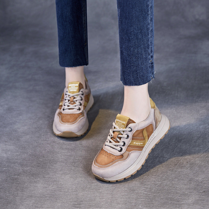 Dame stilfulde casual snørebånd sneakers Stilla