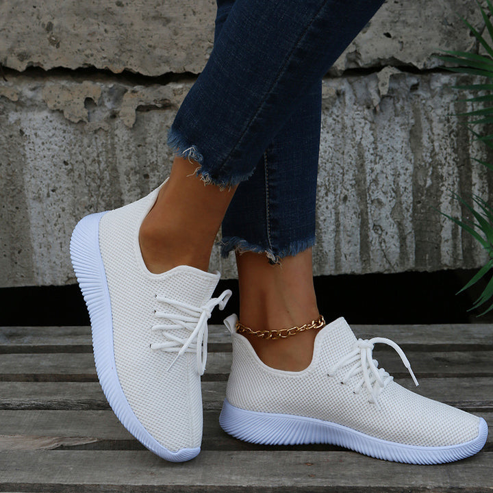 Dame Åndbare Komfort-Sneakers i moderne design Stilla