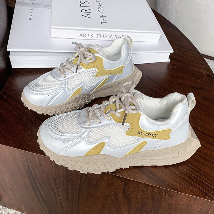 Dame Sporty Sneakers med åndbar mesh-overflade og slidstærkt profil Stilla