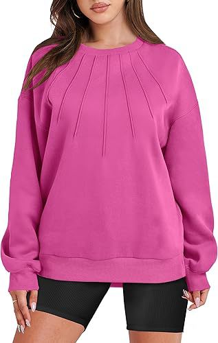 Dame Sweatshirt med raffineret foldedesign Stilla