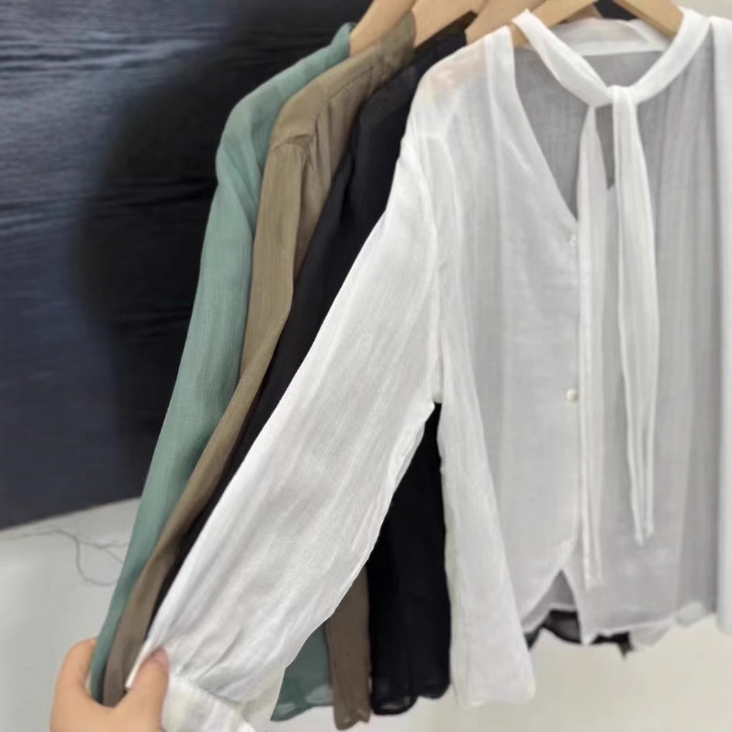 Femme Let Button-Down Lagdelt Bluse Stilla