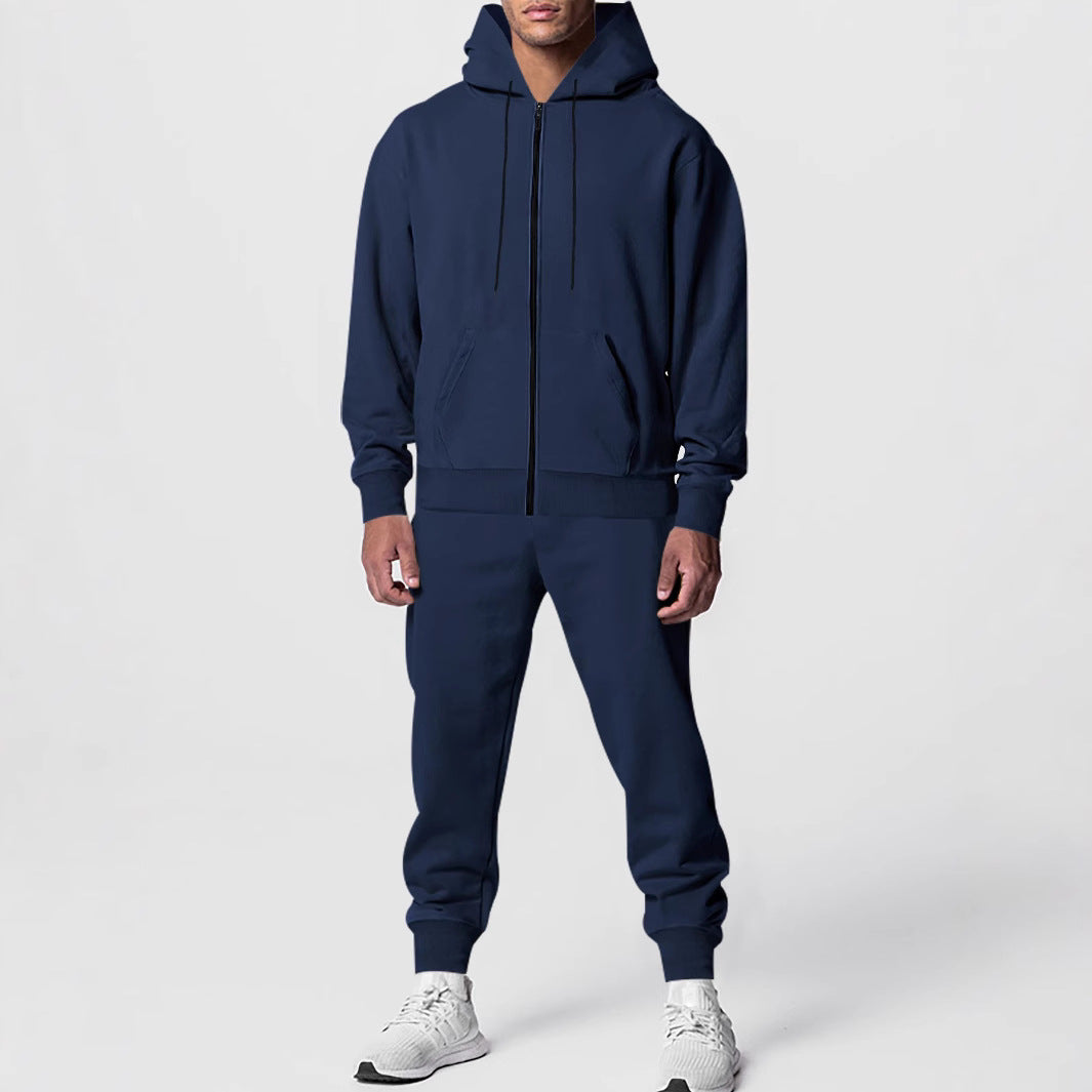 Herrer Komfortabel Hoodie og Joggingbukser Sæt Stilla
