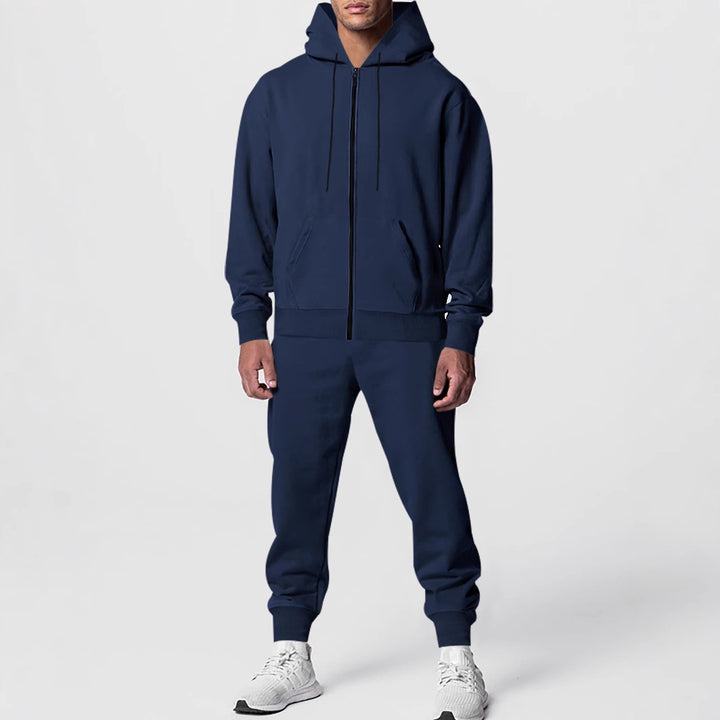 Herrer Komfortabel Hoodie og Joggingbukser Sæt Stilla