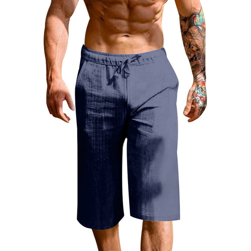 Herrer komfortable sportshorts med elastisk talje og alsidige sidelommer Stilla