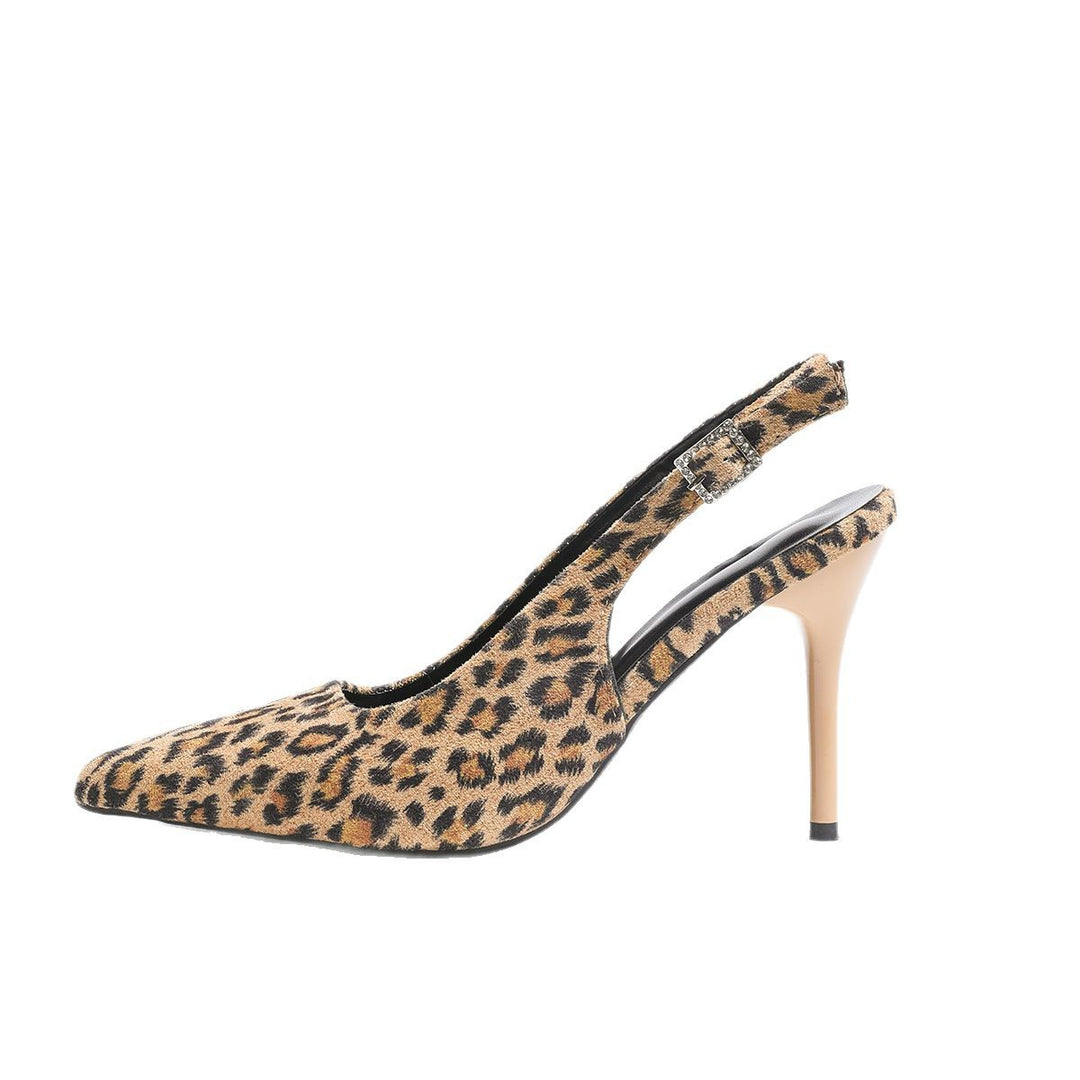 Dame Sling-Pumps med leopardmønster fra Stilla