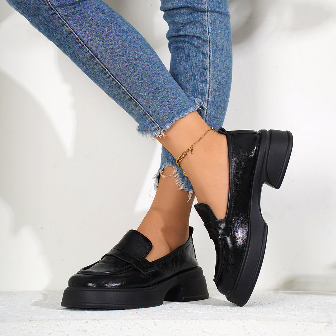 Dame elegante loafers med komfortabel og bæredygtig gummisål Stilla