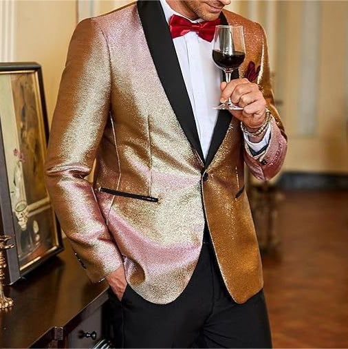 Herrer Glitrende Gala-Blazer Stilla