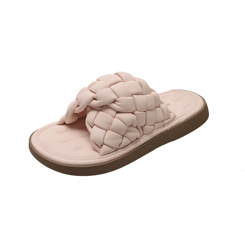 Femme Vævde Slide Sandaler Stilla