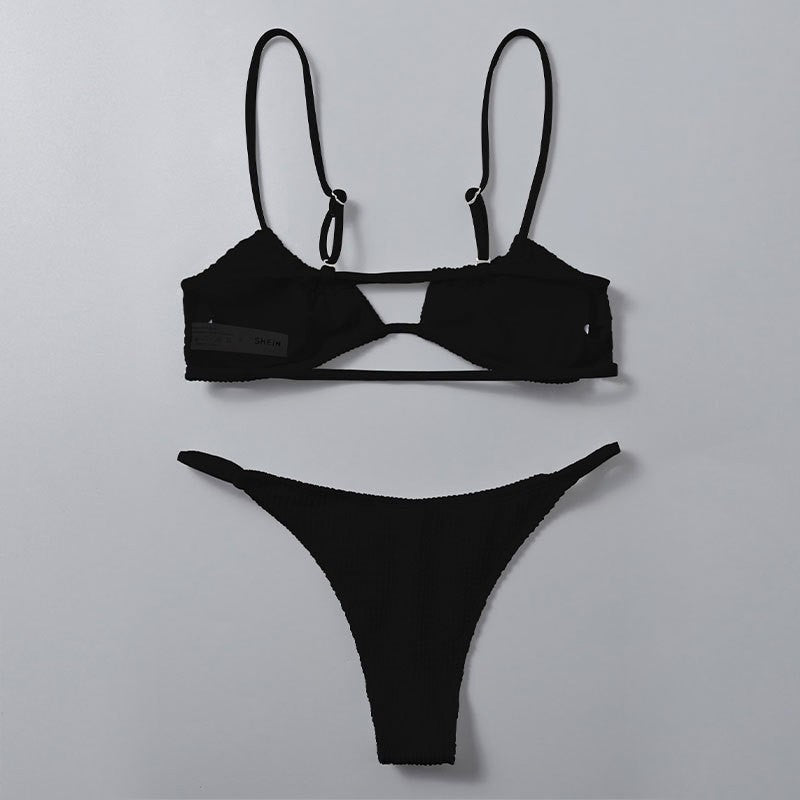 Dame Triangel-Bikini-Sæt med raffineret snit Skovae