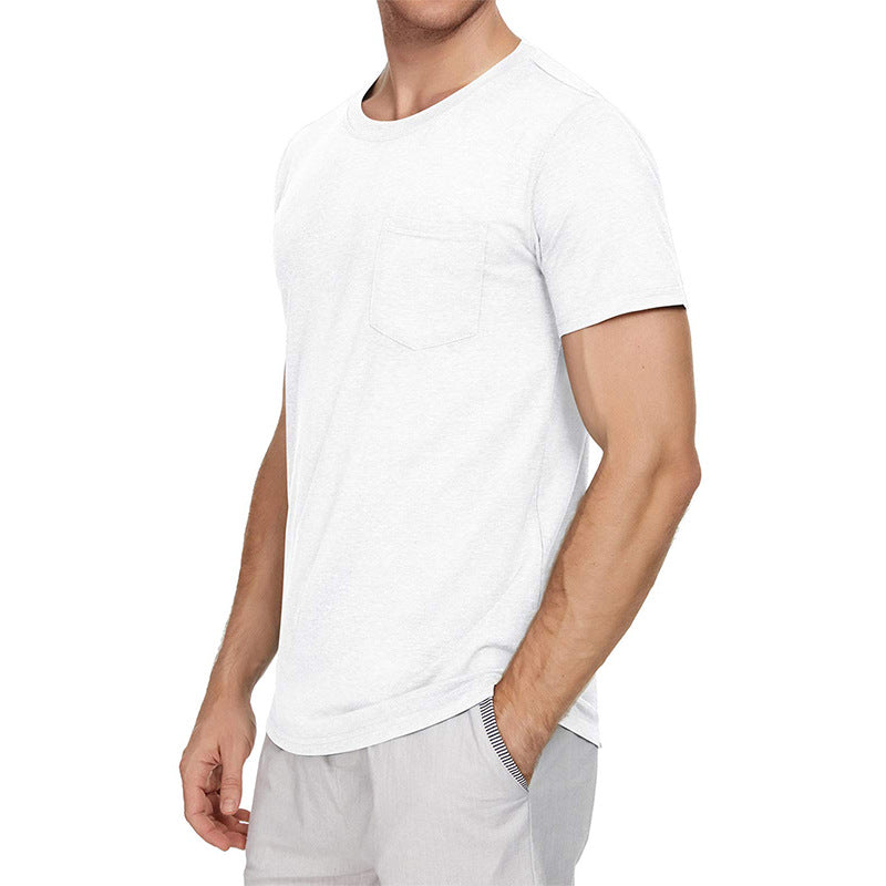 Herrer Rundhalet T-Shirt Stilla