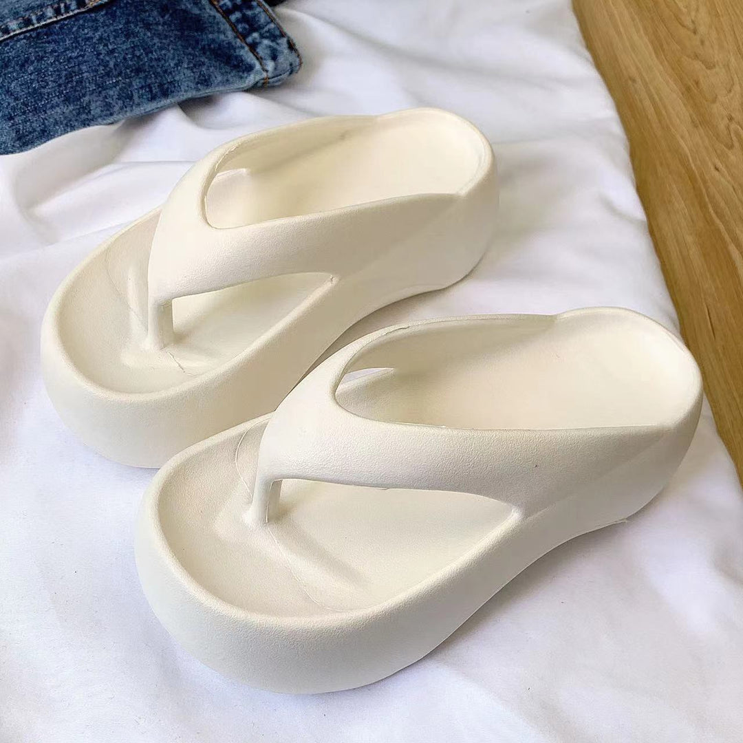 Dame komfortable platform-sandaler med ergonomisk fodseng Stilla