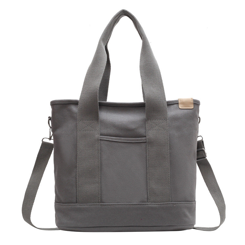 Femme Multifunktionel Canvas Transporttaske Stilla