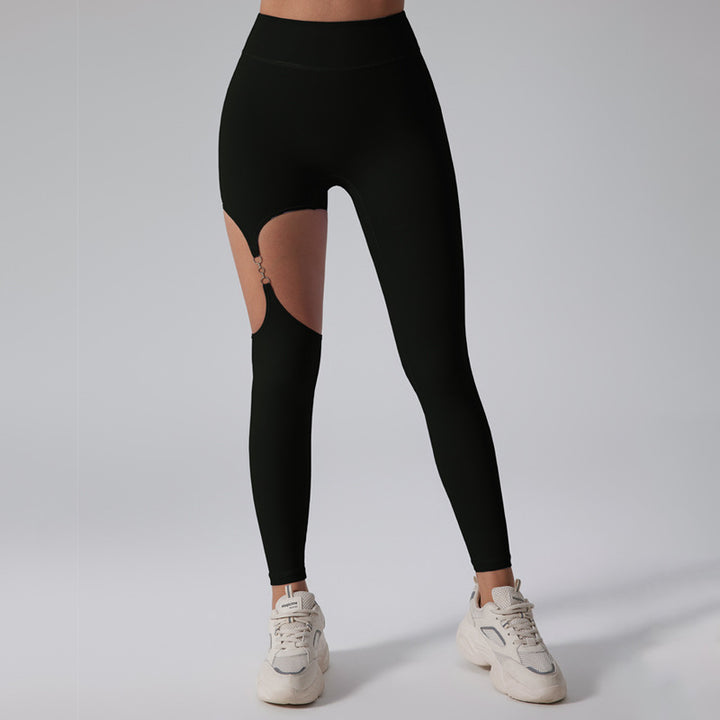 Dame Sportliche Leggings med innovativt Cut-Out-design og elegante accenter Stilla