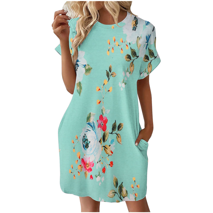 Dame Fritid Blomst Print Shift Kjole Stilla