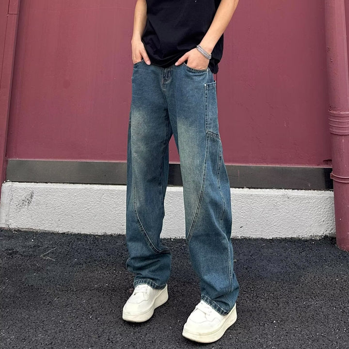 Dame løse jeans i urban stil med moderne snit og praktiske lommer Stilla