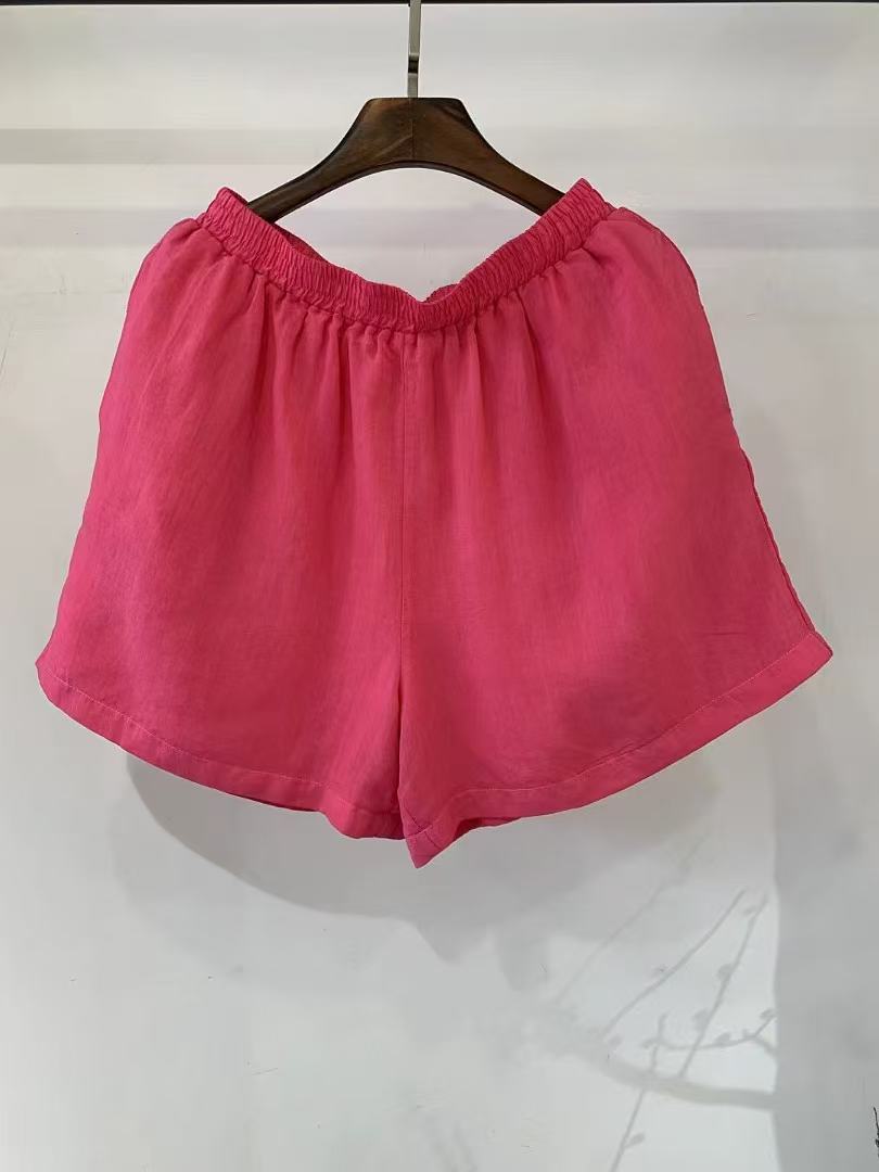 Femme Letvægts Afslappet Pasform Sommer Shorts Stilla