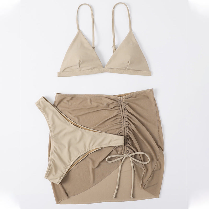Dame bikini sæt med justerbar rynkning Stilla