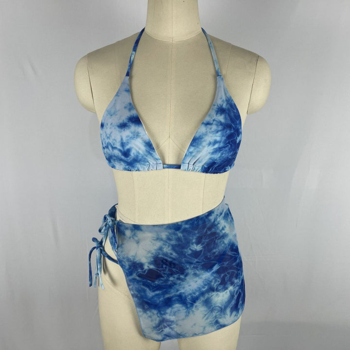 Dame bikini med sarong Skovae