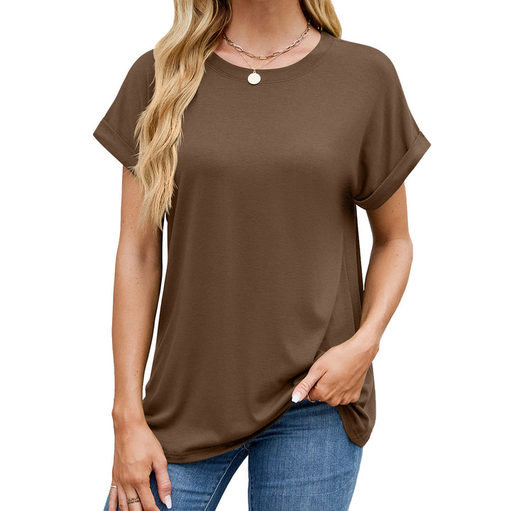 Stilla | Essential Plain Solid Rund Løs Tee