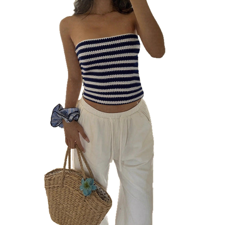 Dame Sommerligt Bustier Top Skovae