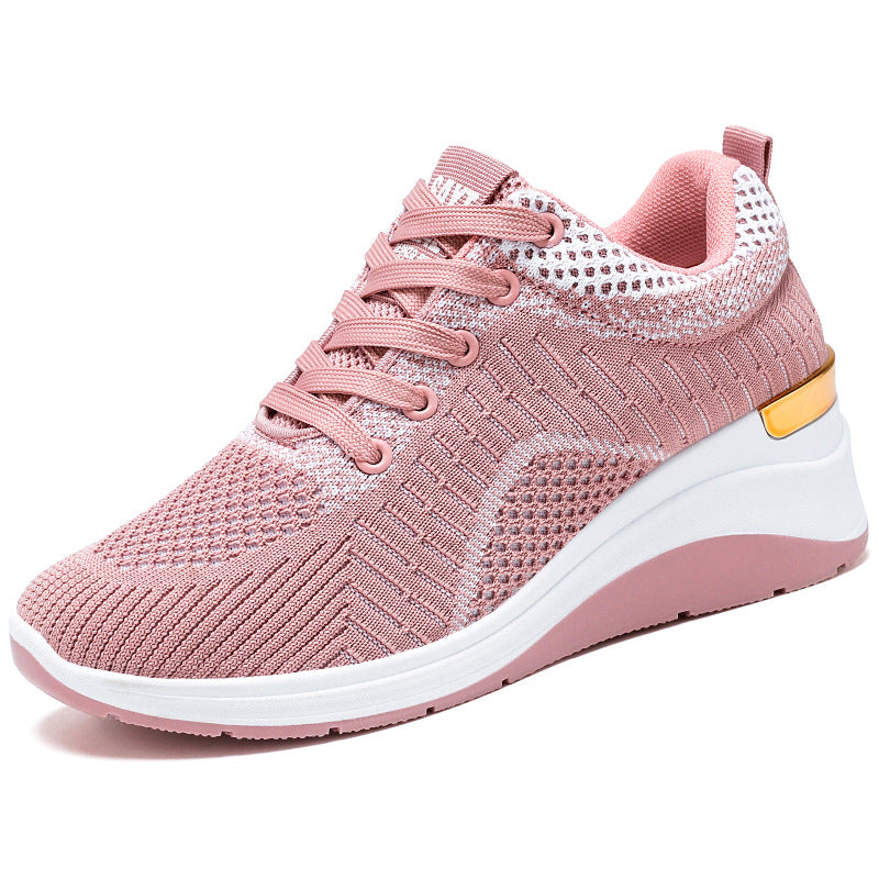 Femme Højtydende Strik-Løbesneaker Stilla