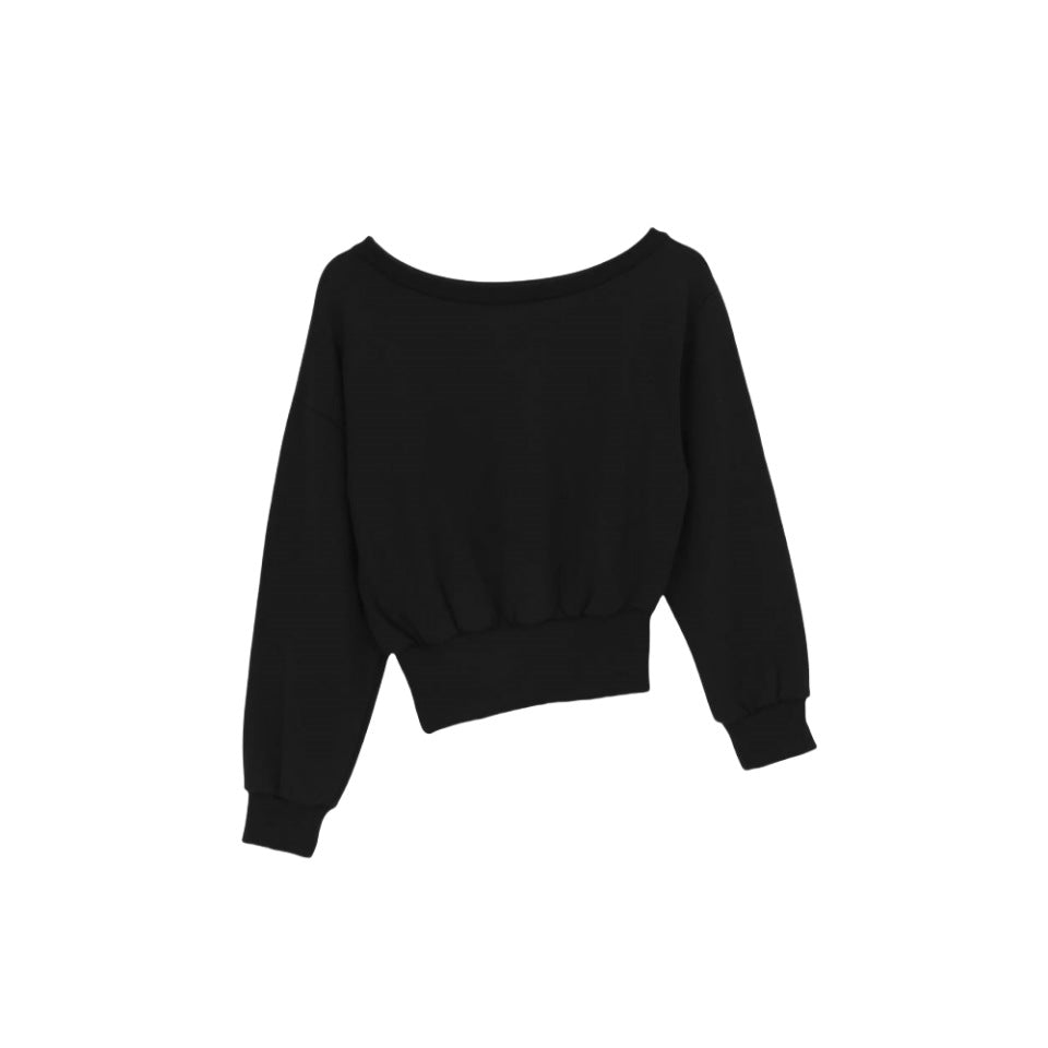 Kvinders afslappede sweater med asymmetrisk halsudskæring Stilla