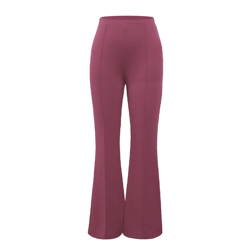 Dame Elegant og farverig Langærmet Bluse med mellemhøj Krave Stilla