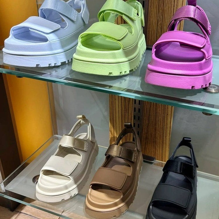 Dame Sportlige Sandaler med ergonomisk fodseng og skridsikker sål Stilla