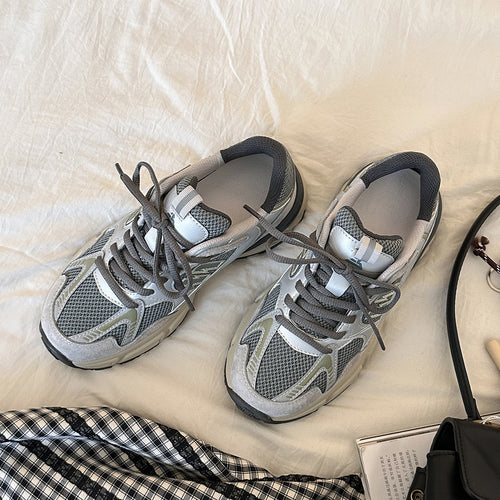 Femme Athletic Chunky Sneakers med åndbart mesh og komfortpolstring Stilla