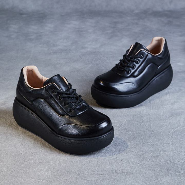 Dame Chunky Platform Sneakers med ergonomisk støtte Stilla
