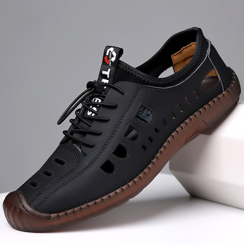 Herrer Let Åndbar Åben Design Sneakers Stilla